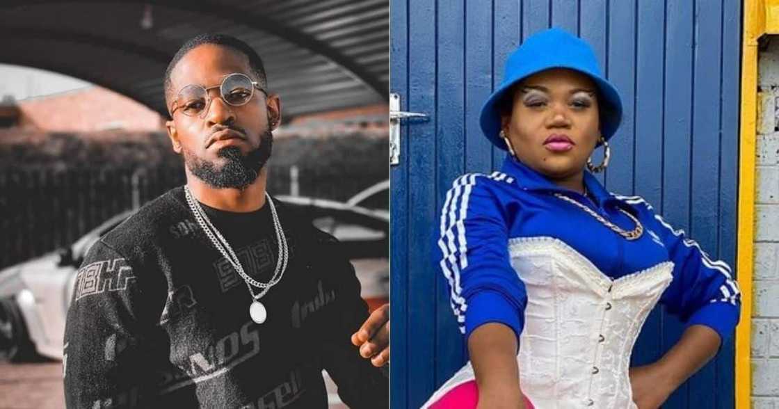 Prince Kaybee, mocks, Busiswa, for being in, strange music video