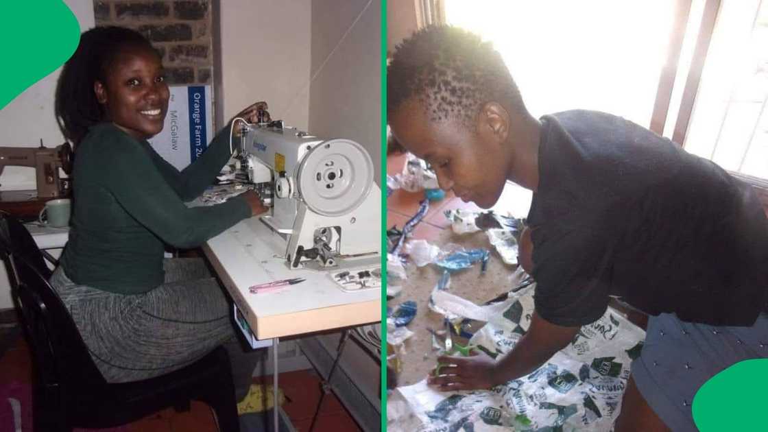 A woman and young boy's journey to making a living goes viral. A woman and young boy's journey to making a living goes viral.