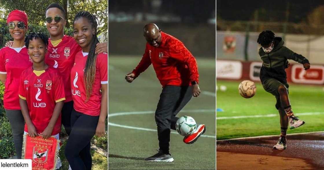 Family, Africans, Al Ahly, Pitso Mosimane, Pics Family, Africans, Al Ahly, Pitso Mosimane, Pics