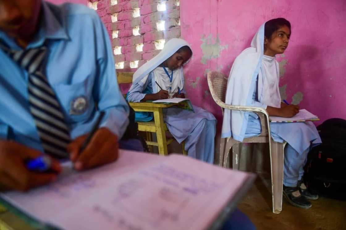 Pakistan students are braving lessons in crumbling classrooms and tents after record floods battered the country Pakistan students are braving lessons in crumbling classrooms and tents after record floods battered the country