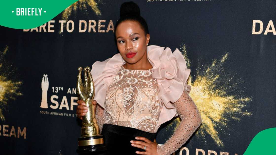 Sindi Dlathus has bagged 6 nominations at the SAFTAs. Sindi Dlathus has bagged 6 nominations at the SAFTAs.