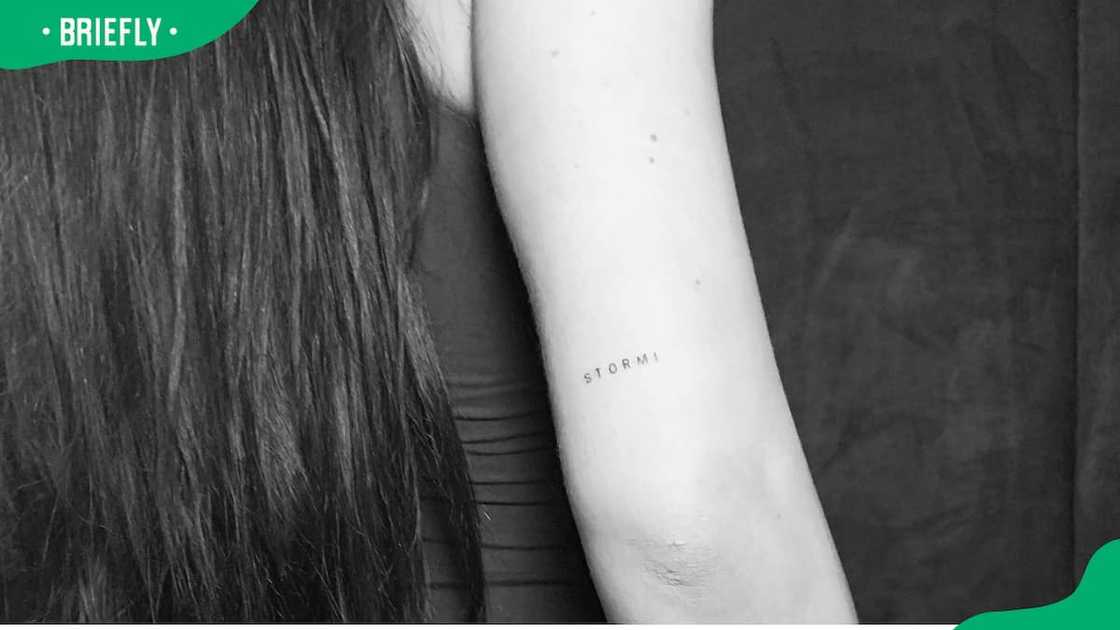 Kylie Jenner’s Stormi tattoo Kylie Jenner’s Stormi tattoo