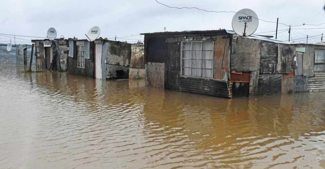 Floods battered parts of the country, especially the North West