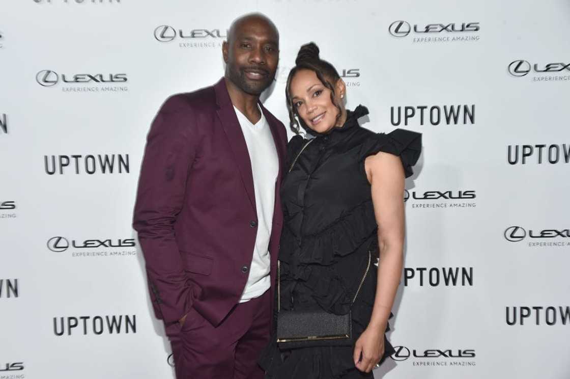 Morris Chestnut's wife Morris Chestnut's wife