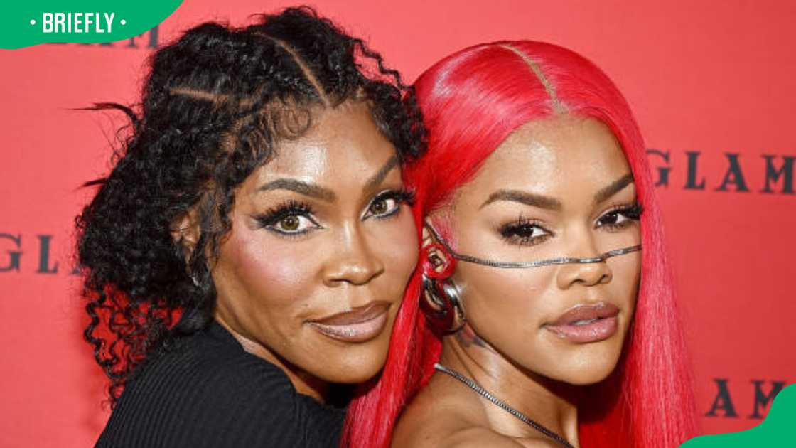 Nikki Taylor and Teyana Taylor at the M·A·C Viva Glam Billion Dollar Ball