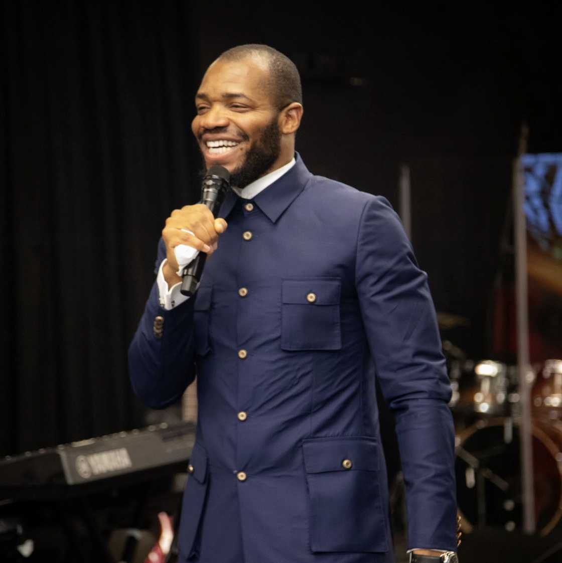 David Uche ministered at a church David Uche ministered at a church