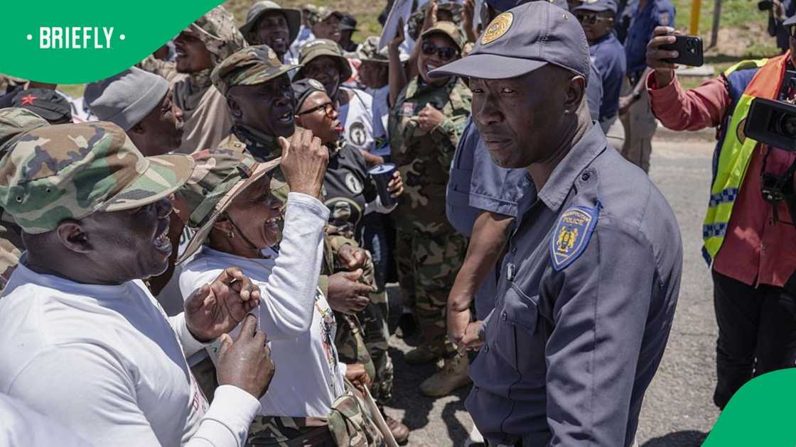 Protests took place at the G20 Summit in Johannesburg and Operation Dudula also protested