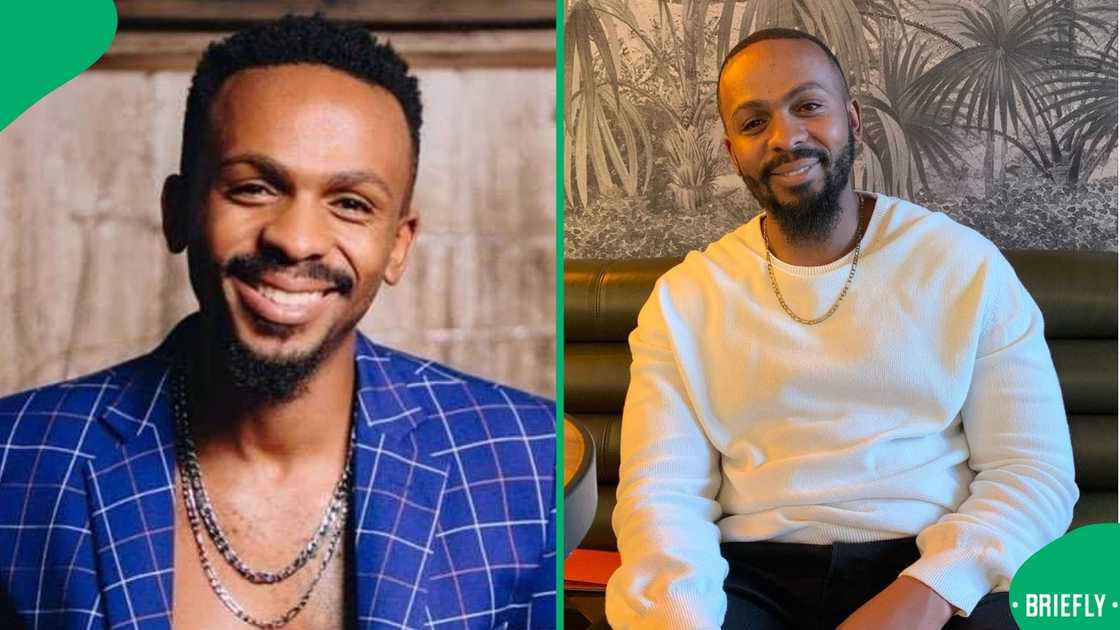 Sizwe Khumbuza shared pictures from his lobola celebration