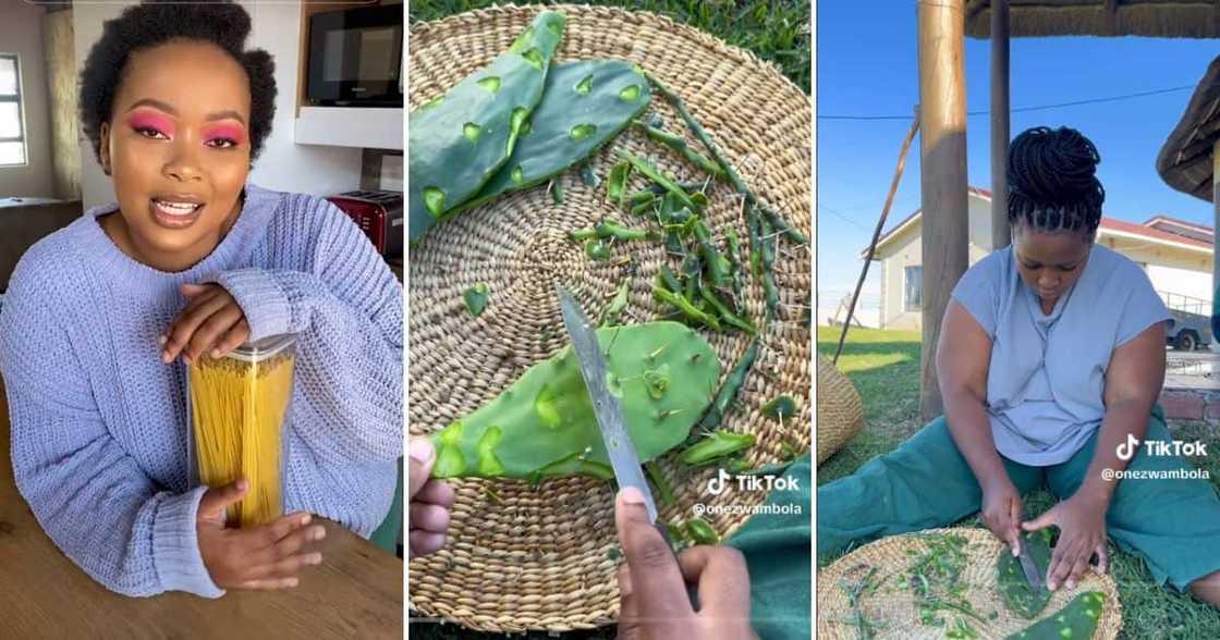 Onezwa Mbola shuts down trolls who shaded her rural lifestyle Onezwa Mbola shuts down trolls who shaded her rural lifestyle