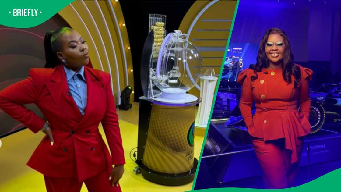 Anele Mdoda clapped back at Lottery Scam accusations.