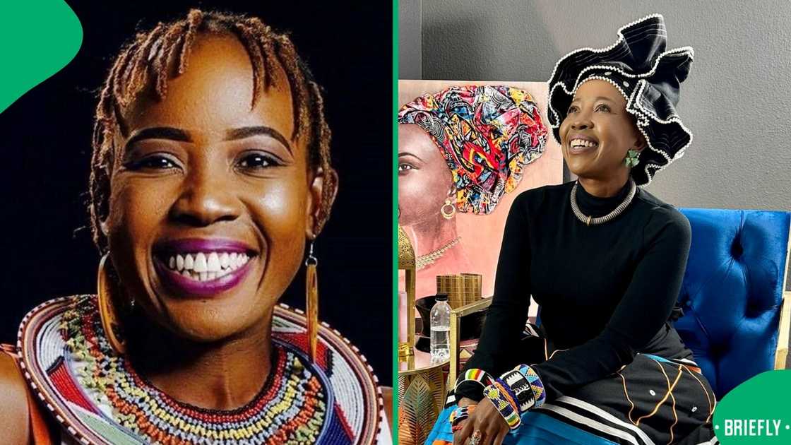 Ntsiki Mazwai flaunted her stunning figure Ntsiki Mazwai flaunted her stunning figure