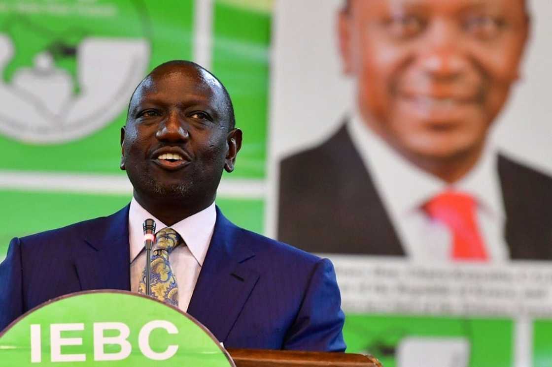 William Ruto succeeds his former boss Uhuru Kenyatta, who first took office in 2013