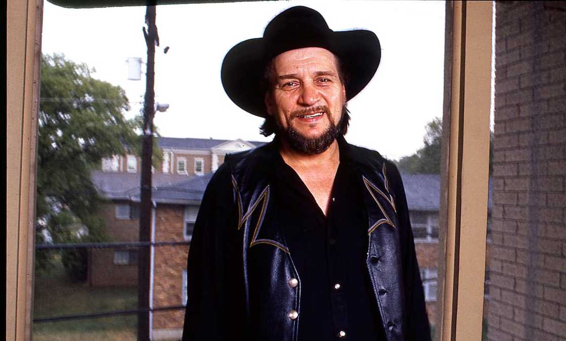 Singer-songwriter Waylon Jennings in Nashville