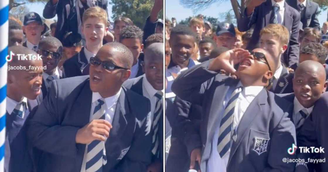 Wynberg Boys' High School Goes Viral for “With Your Mouth! Eco South” Song, Makes Netizens Miss Highschool
