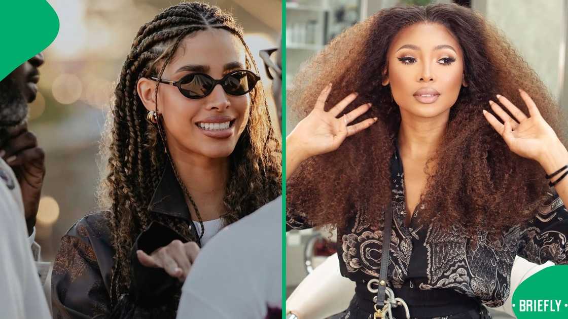 Ntsiki shaded Victoria Gonzalez. Ntsiki shaded Victoria Gonzalez.