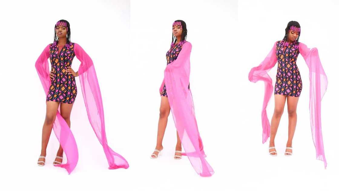 Colourful Kaghita gown Colourful Kaghita gown