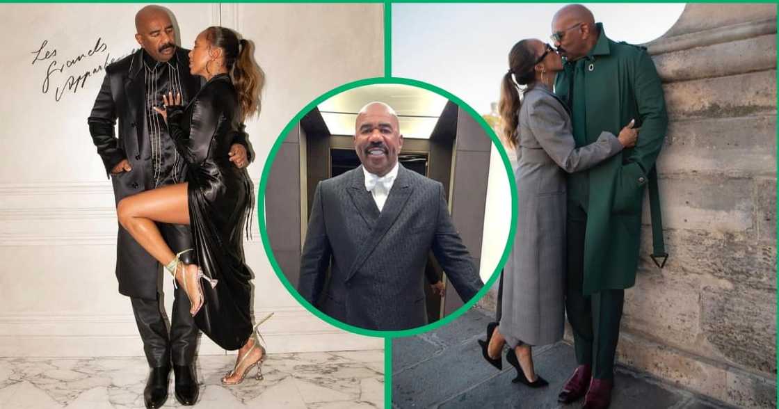 Steve Harvey shared motivational advice amid divorce rumours