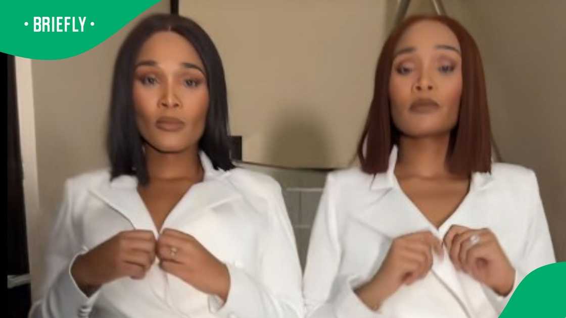 Twins explained both their husbands paid lobola for both of them Twins explained both their husbands paid lobola for both of them