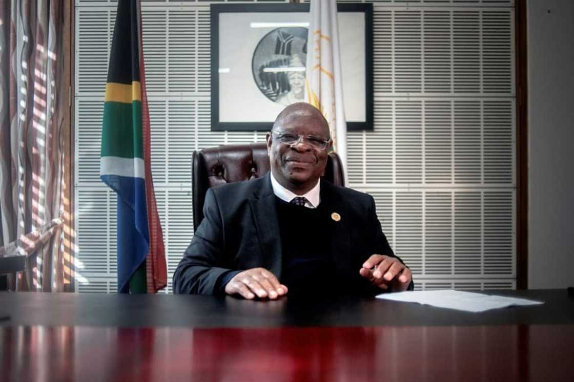 Chief Justice Raymond Zondo has led a sweeping graft investigation that brought down ex-president Jacob Zuma Chief Justice Raymond Zondo has led a sweeping graft investigation that brought down ex-president Jacob Zuma