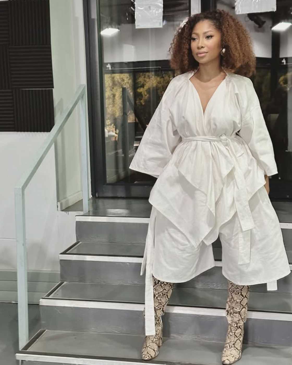 Enhle Mbali denies ever cheating on Black Coffee. Enhle Mbali denies ever cheating on Black Coffee.