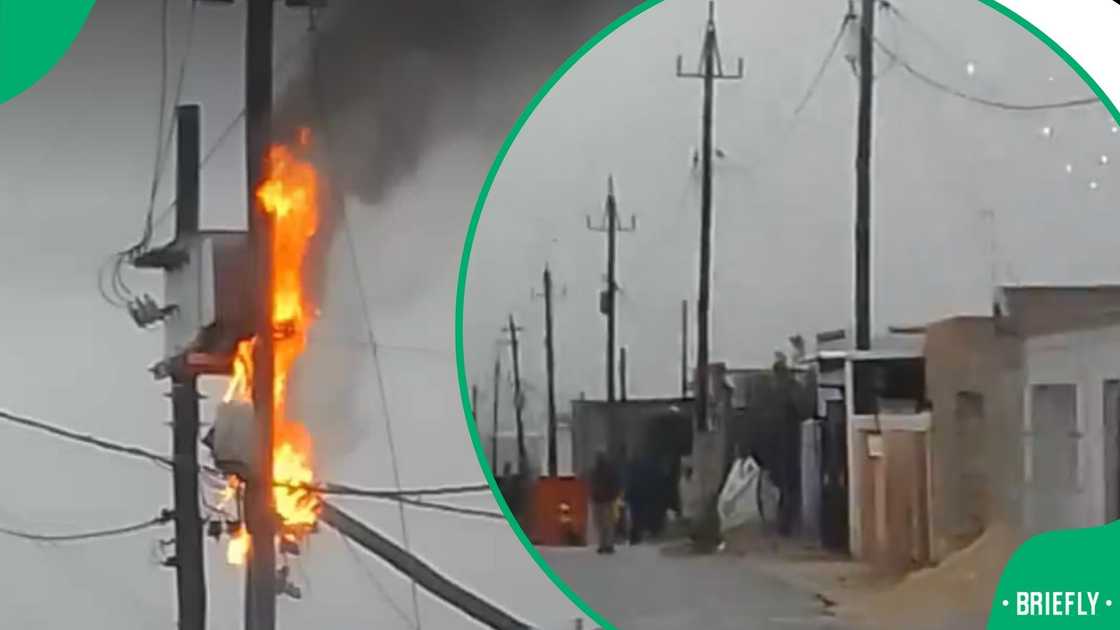 Electric box explodes in Cape Town Electric box explodes in Cape Town