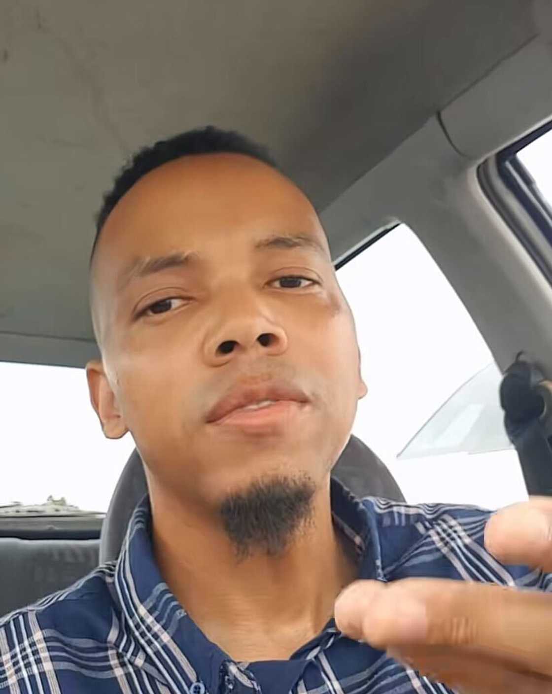 A man in Cape Town, who called out pitbull owners, created a TikTok video. A man in Cape Town, who called out pitbull owners, created a TikTok video.