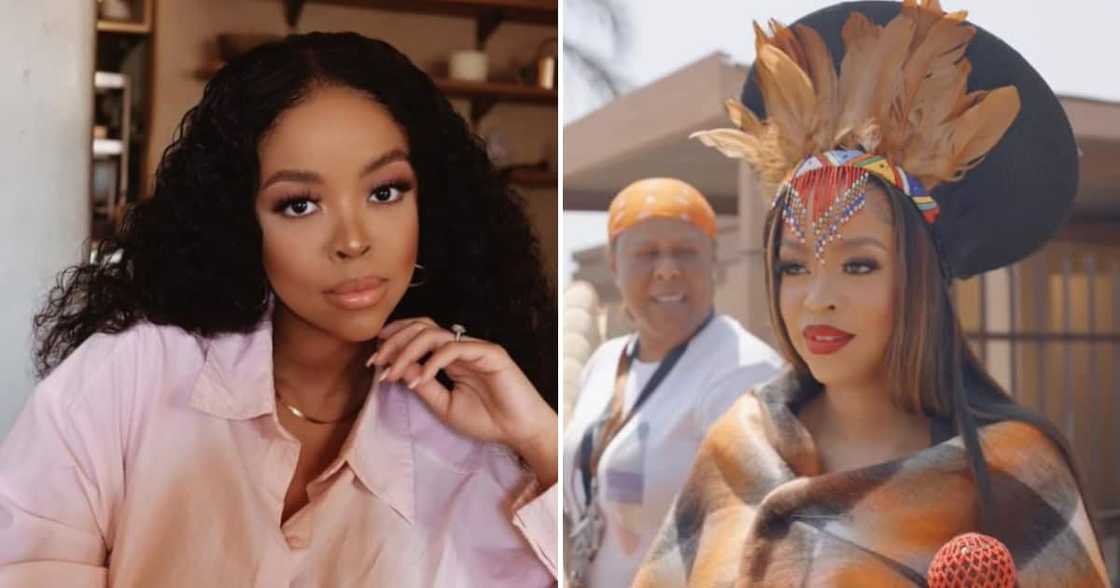 Lerato Kgamanyane celebrated an aspect of her traditional Zulu wedding online Lerato Kgamanyane celebrated an aspect of her traditional Zulu wedding online
