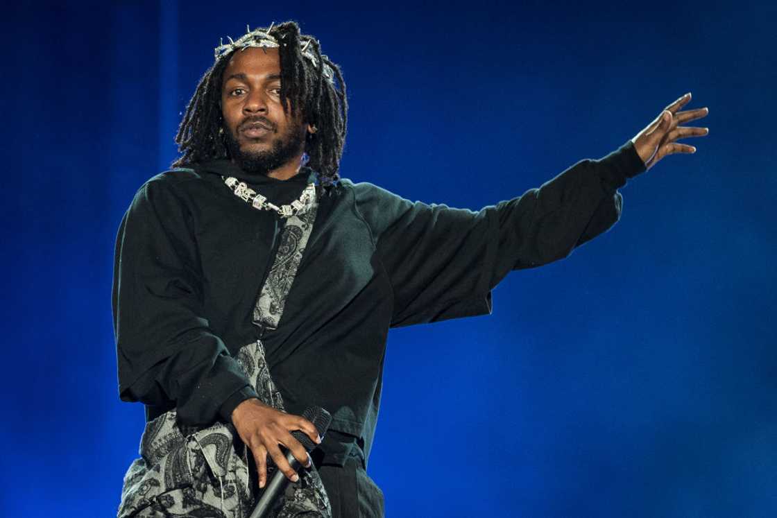 Kendrick Lamar at Hard Rock Stadium on 24 July 2022 in Miami Gardens, Florida. Kendrick Lamar at Hard Rock Stadium on 24 July 2022 in Miami Gardens, Florida.