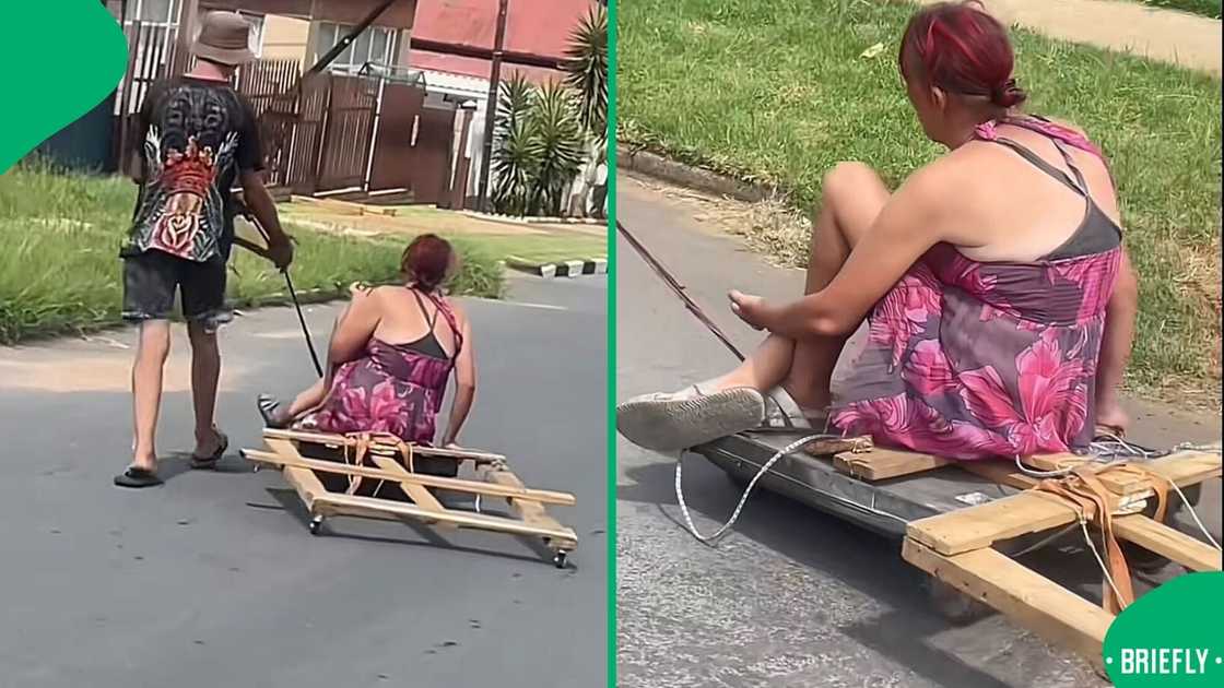 A couple has South Africans talking over their playful antics on the road in a TikTok video.