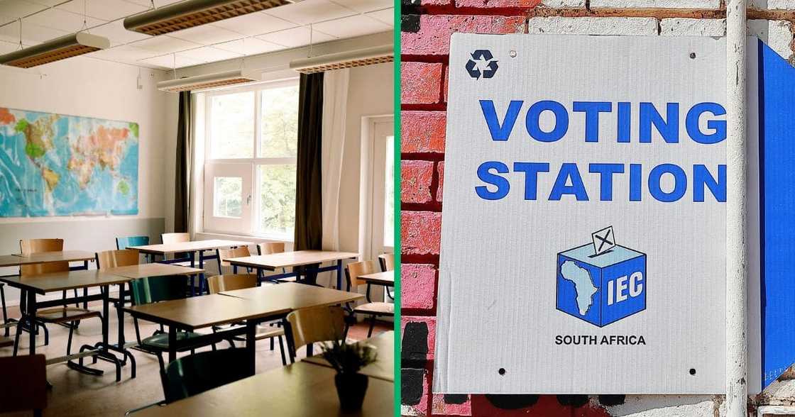 KZN's Education Department closed over 1000 schools, which would be used as voting stations, for a week. KZN's Education Department closed over 1000 schools, which would be used as voting stations, for a week.