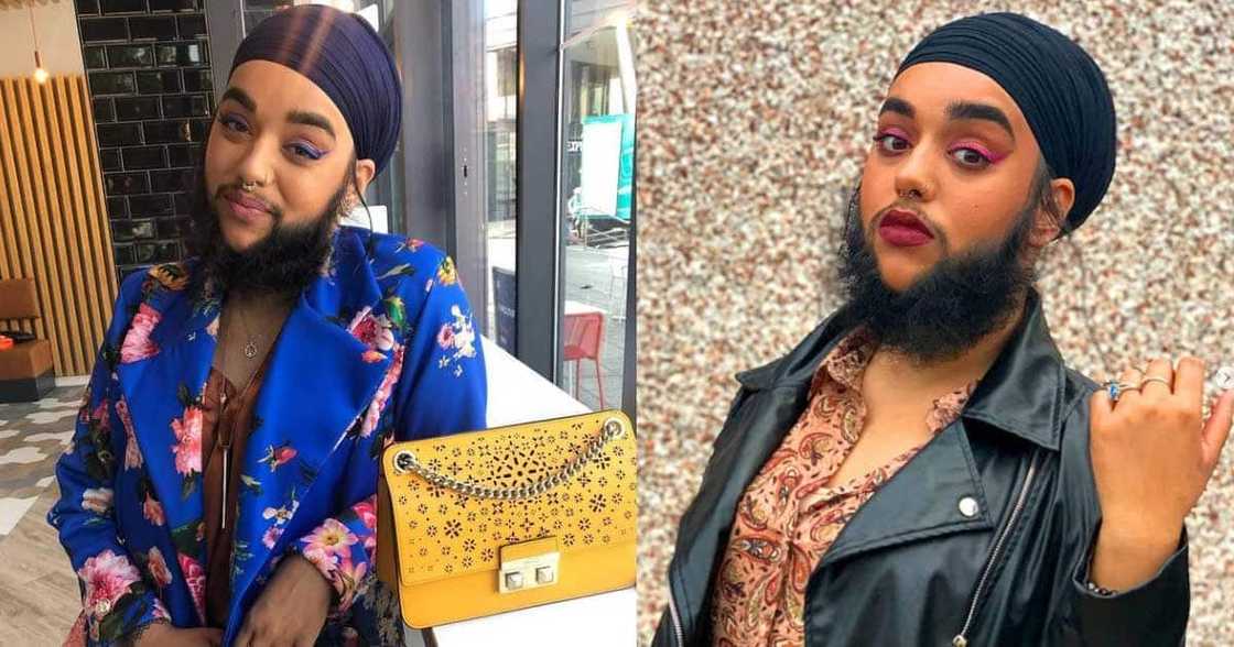 Harnaam Kaur rocks a beard.