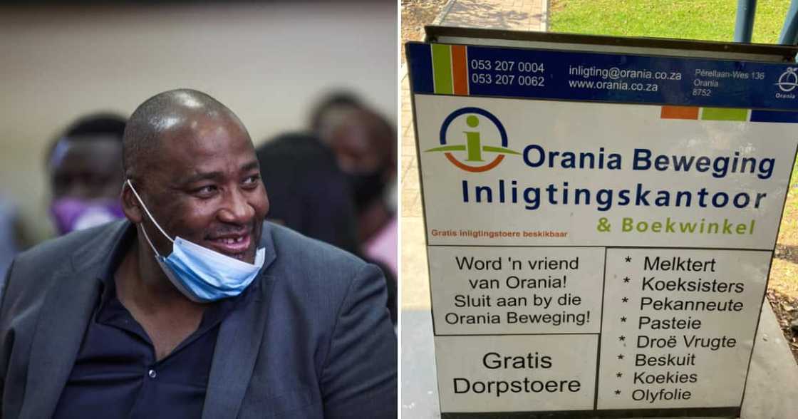 Gayton McKenzie has praised whites-only town Orania after an over night visit Gayton McKenzie has praised whites-only town Orania after an over night visit