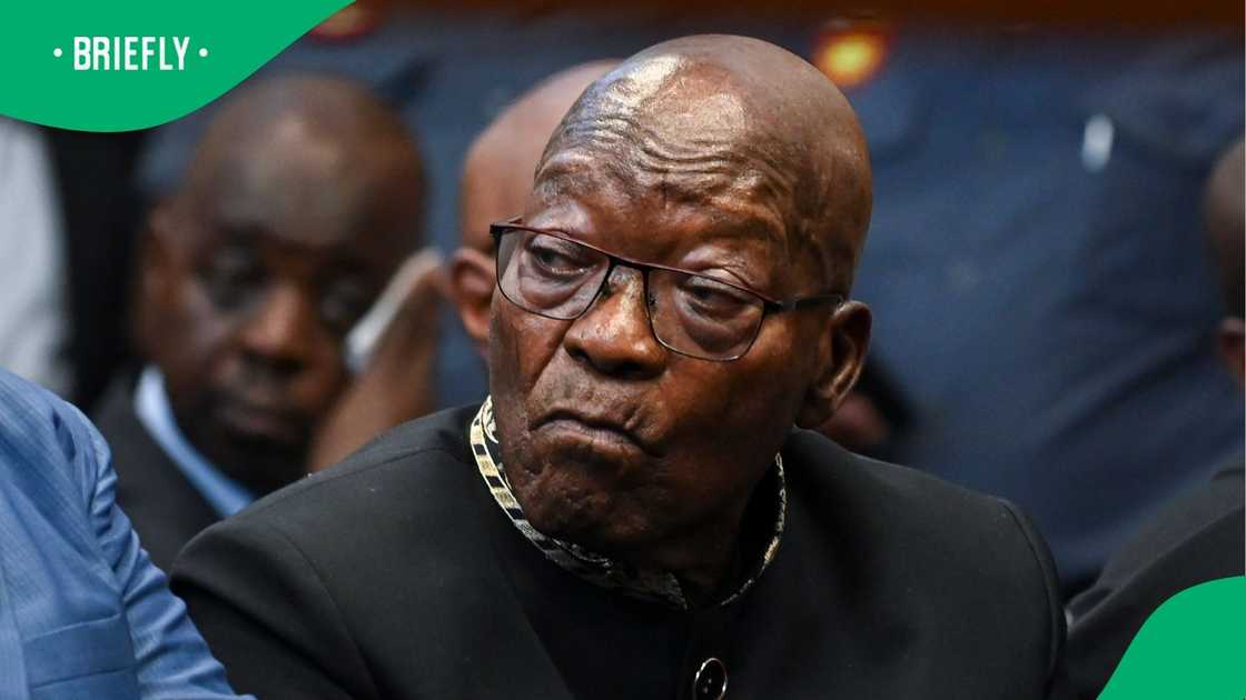 Jacob Zuma criticised Cyril Ramaphosa's meeting with Donald Trump