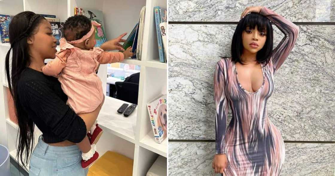 Faith Nketsi pens sweet message for daughter, Sky