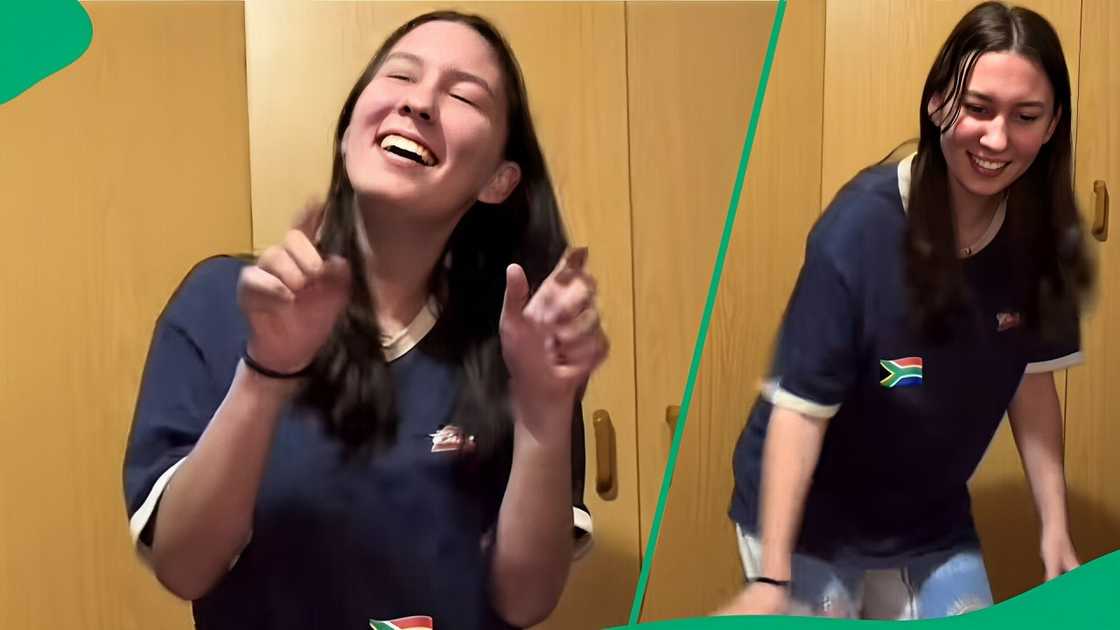 A TikTok video shows a woman unveiling her dance moves, which amused many. A TikTok video shows a woman unveiling her dance moves, which amused many.