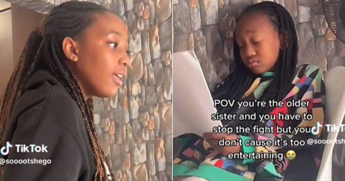 Two sisters went viral after a verbal war in a TikTok video