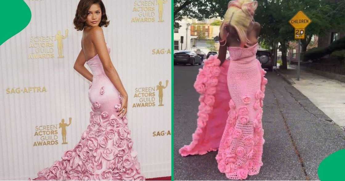 American teen remakes Zendaya's Valentino dress American teen remakes Zendaya's Valentino dress