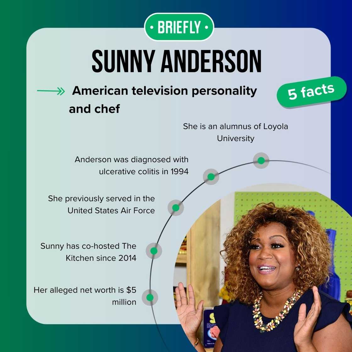 Sunny Anderson's facts Sunny Anderson's facts