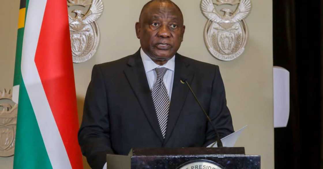 President Cyril Ramaphosa speaks on land expropriation in Parliament