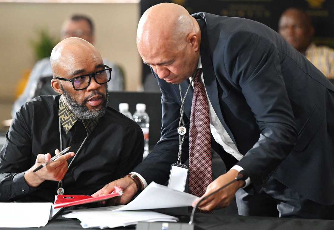 Cat Matlala continued his testimony before the Ad Hoc Committee Cat Matlala continued his testimony before the Ad Hoc Committee
