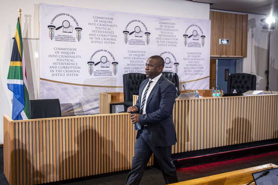 General Nhlanhla Mkhwanazi discussed his conversations with Brown Mogotsi
