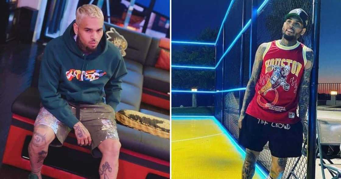 Chris Brown was impressed by a singing South African schoolgirl Chris Brown was impressed by a singing South African schoolgirl
