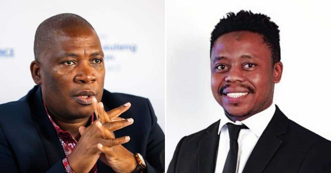 Panyaza Lesufi and Thapelo Amad Panyaza Lesufi and Thapelo Amad
