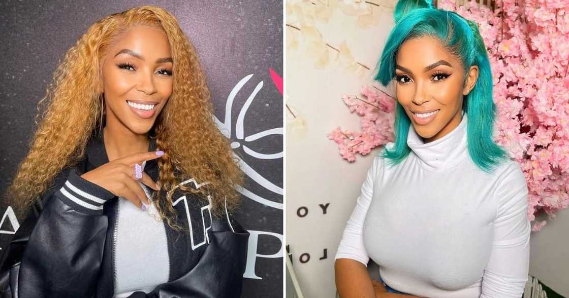 Nhlanhla Mafu revealed a snippet of her boyfriend Nhlanhla Mafu revealed a snippet of her boyfriend