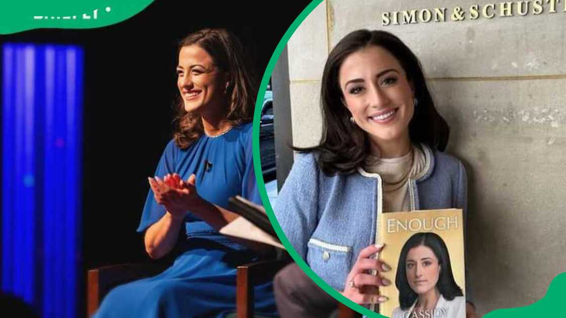 Cassidy Hutchinson at Simon & Schuster Publishing in Manhattan and at her alma mater, Christopher Newport University