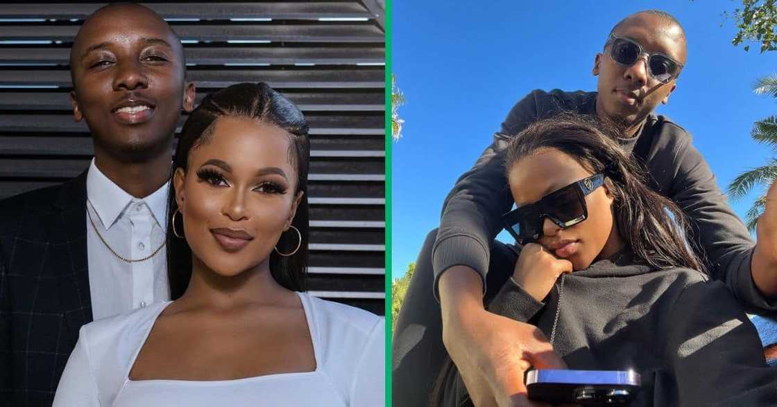 Ntandokazi Mzamo and Bash shared a TikTok video of their date Ntandokazi Mzamo and Bash shared a TikTok video of their date