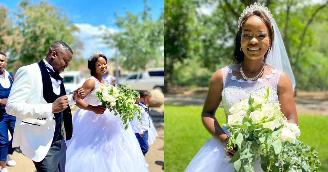 Mzansi swoons over stunning pics of newlyweds, "Oh that's beautiful" Mzansi swoons over stunning pics of newlyweds, "Oh that's beautiful"