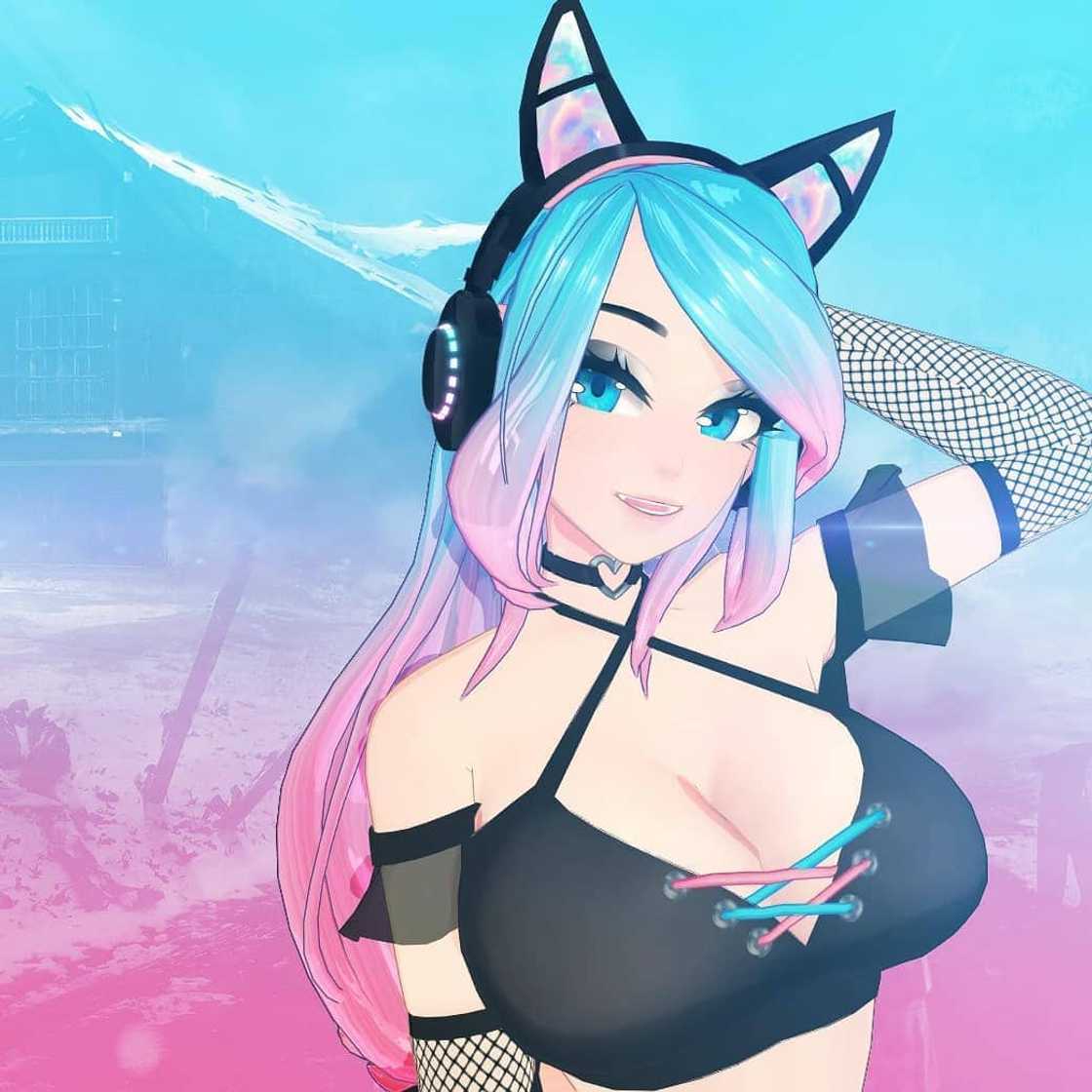 Silvervale real face Silvervale real face