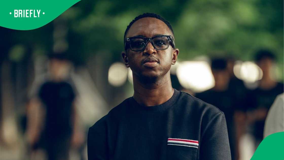 Fans react to photo of DJ Shimza and his lookalike daughter