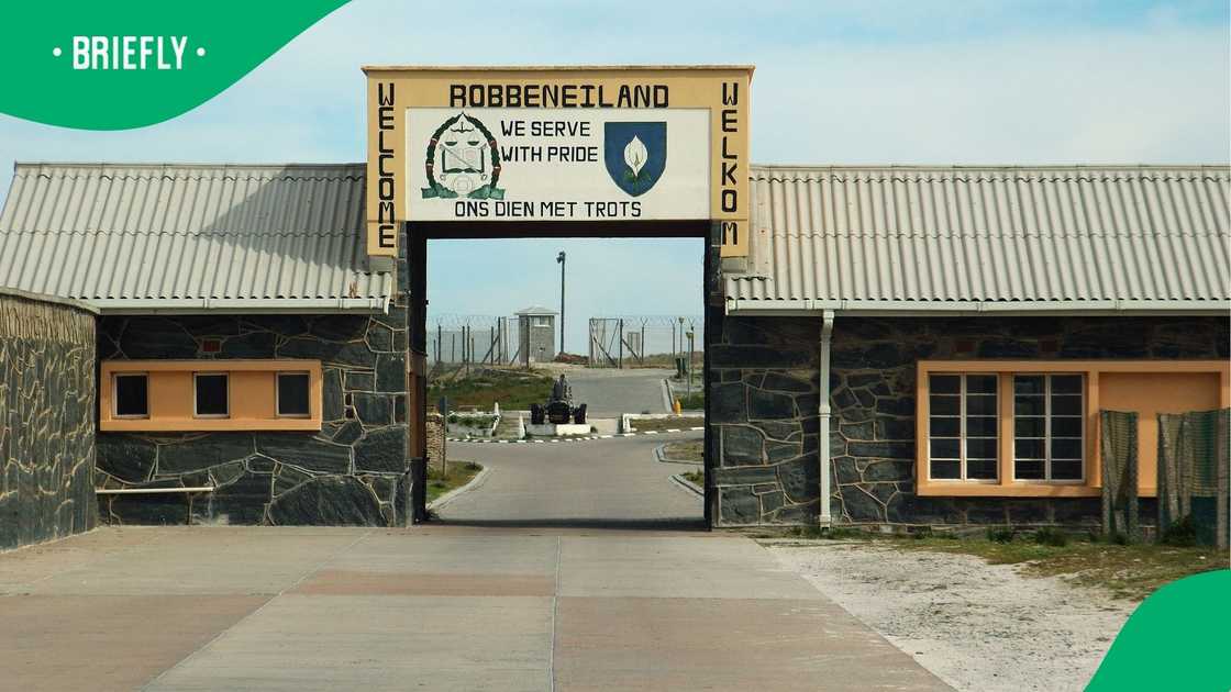 Entrance to Robben Island. Entrance to Robben Island.